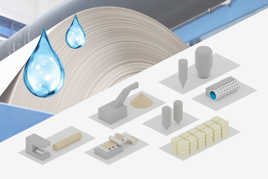 Vattenrening med vattenfilter för papper- och massaindustrin